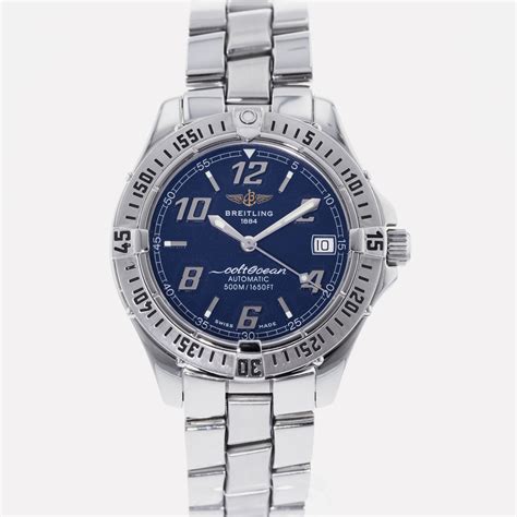 breitling colt ocean perlmut dial|breitling colt manual.